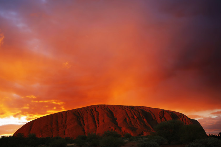 Uluru landscape