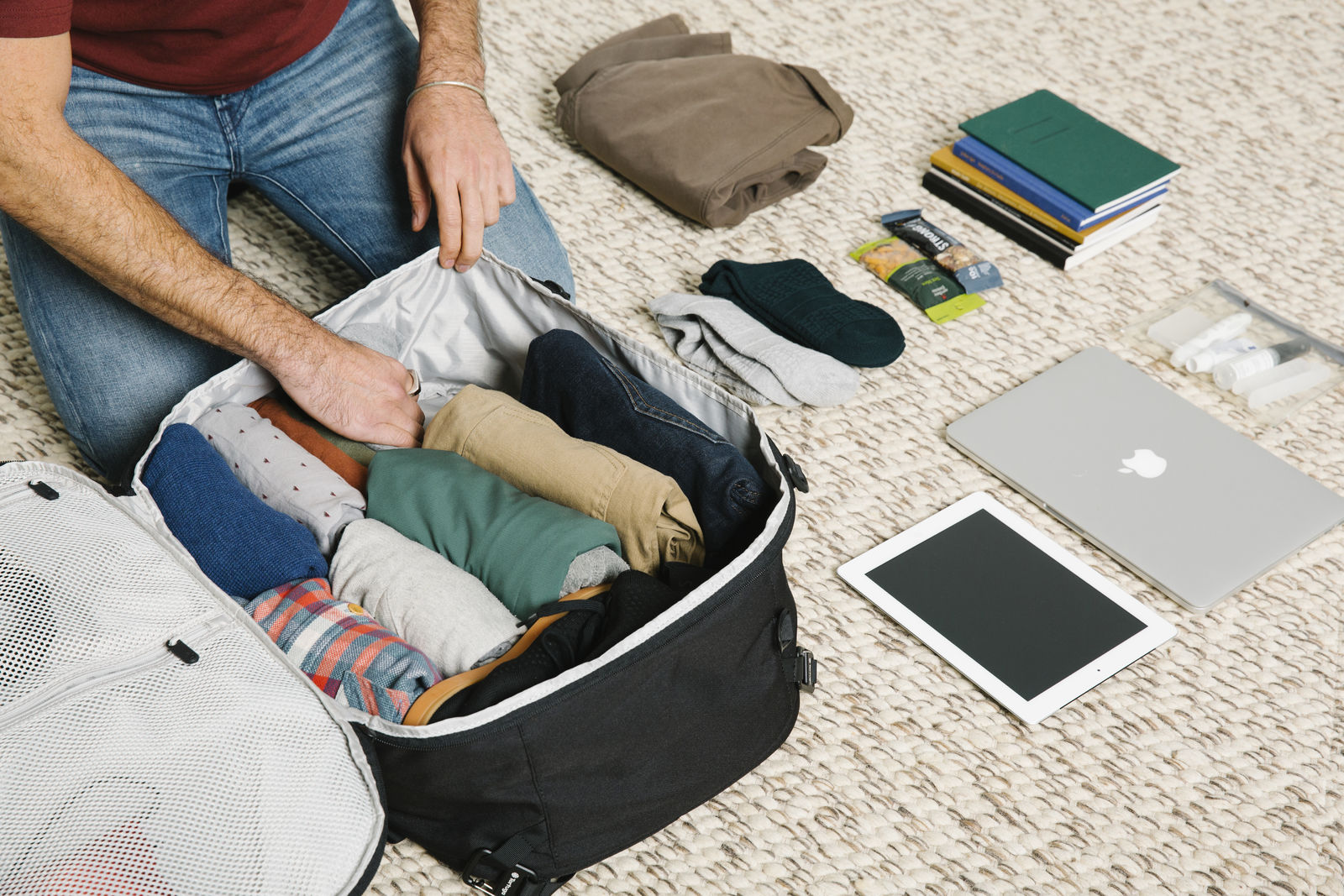 Capsule wardrobe for travel