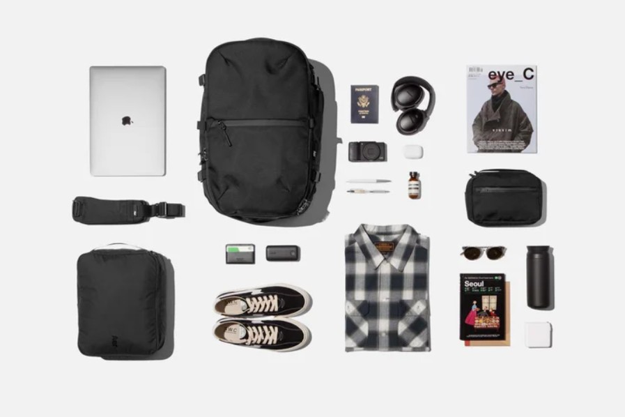 Travel daypack essentials