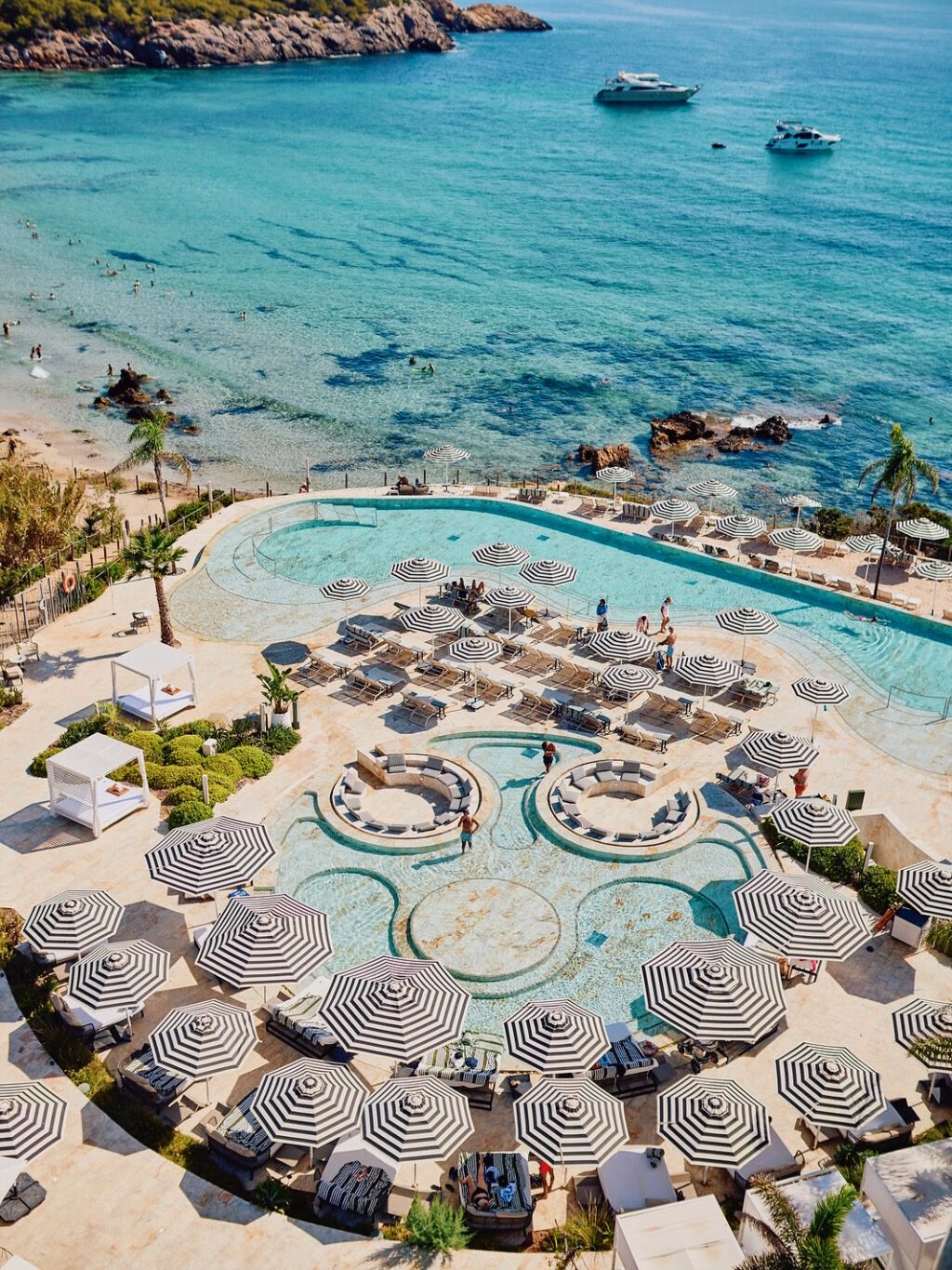 Beachfront hotel