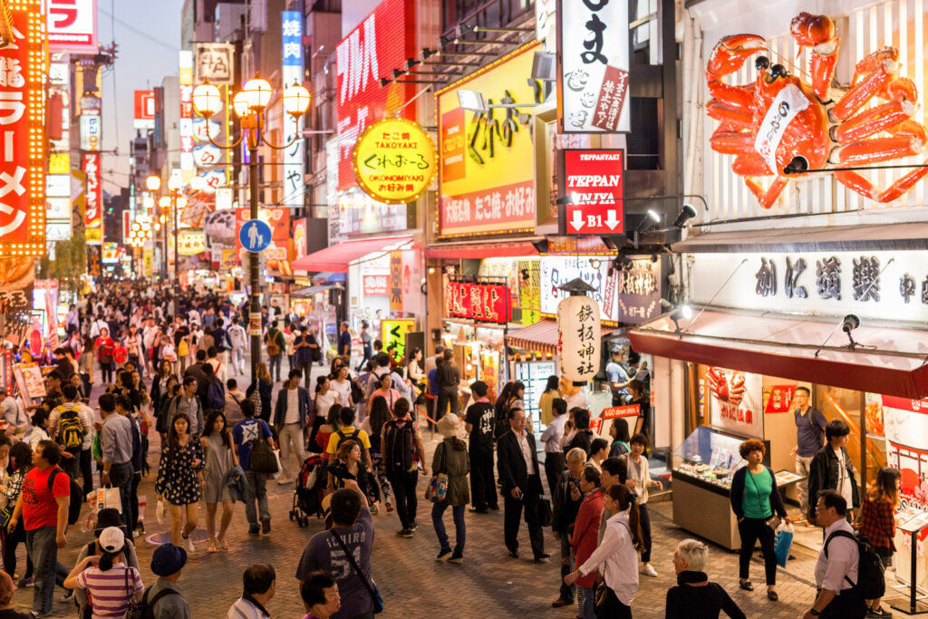 Dotonbori street food