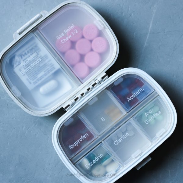 Travel medication organization